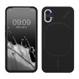 Husa kwmobile pentru Nothing Phone 1, Silicon, Negru, 59912.01, Carcasa
