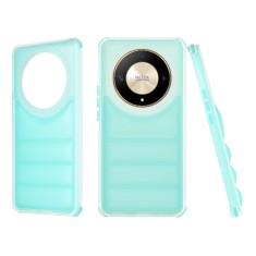 Husa Honor Magic6 Lite Techsuit Wave Shield, turcoaz foto