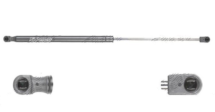 Amortizor capota fata, echilibror Porsche Cayenne (92a), 04.2010-12.2017, Stanga = Dreapta, Lungime, Cursa, Forta: 556 mm, 235 mm, 240 N