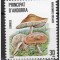 !!! ANDORRA SPANIOLA - CIUPERCI 1986 , 1 VALOARE - NESTAMPILATA / FLORA