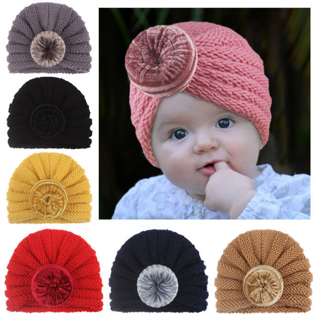 Caciulita crosetata tip turban (Marime Disponibila: 3-6 luni (Marimea 18 |  Okazii.ro