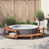VidaXL &Icirc;mprejmuire pentru Cadă cu Hidromasaj Maro &Oslash;275 cm