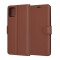 Husa pentru iPhone 11 - Techsuit Leather Folio - Brown