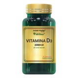 Vitamina D3 2000 UI, 60 capsule, Cosmo Pharm