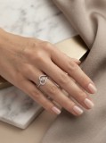 Cumpara ieftin Inel din Argint 925 Endless Heart cu Zirconiu, Model Inima Stilizata