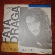 Madalina Manole Fata Draga Electrecord ST EDE 04003 VG+ vinil vinyl