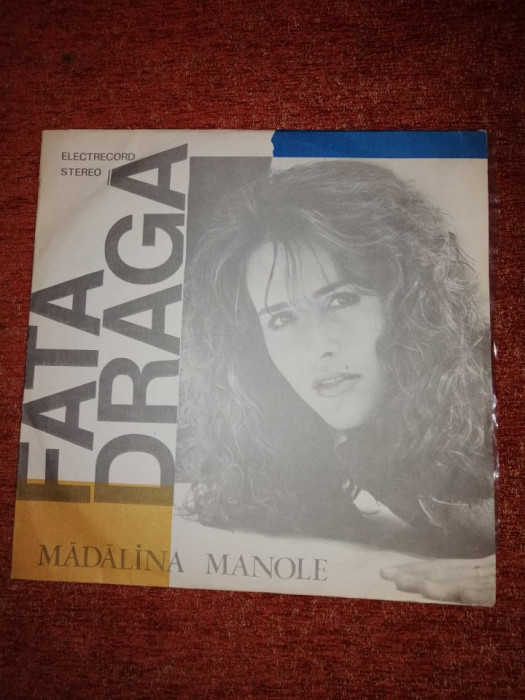 Madalina Manole Fata Draga Electrecord ST EDE 04003 VG+ vinil vinyl