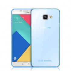 Husa SAMSUNG Galaxy A5 2016 - Ultra Slim (Albastru Transparent) foto