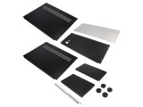 Carcasă rack 19" 4U neagră TEKO, stand de montare Standard, 307mm