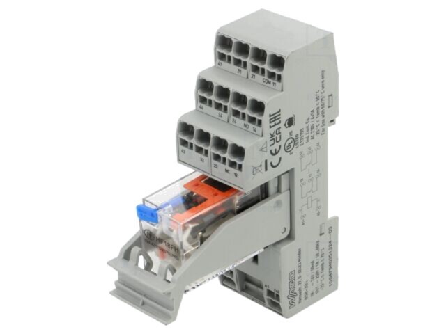 Releu DPDT 24VDC 5A WAGO
