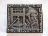 APLICA DECORATIVA FONTA BUDERUS JOHANNES GUTENBERG
