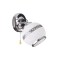 Aplica de perete Klausen Flood ap1, 1XE27, inox, metal, H17cm, intrerupator pe fir