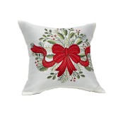 Perna Craciun poliester multicolor PR 45x45 cm