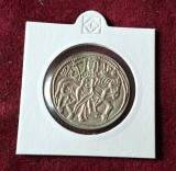 Muzeul national de istorie din Bulgaria - medalie reprezentand o monedă de argint a regelui bulgar Michael Shishman 1323-1330