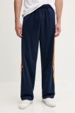 adidas Originals pantaloni de trening Adibreak culoarea bleumarin, cu imprimeu, KD6663