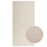 Covor &bdquo;ZIZUR&rdquo; crem aspect iută pentru interior și exterior