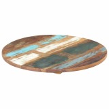 Cumpara ieftin Blat de masa rotund, 40 cm, lemn masiv reciclat, 25-27 mm
