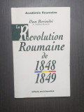 LA REVOLUTION ROUMAINE DE 1848-1849 - DAN BERINDEI