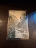 Carte postala , Baile Herculane Valea Cernei , alb negru - (circulata)
