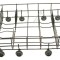 LOWER BASKET GR(45)-FIXED COMB/INOX 37016386 Masina de spalat vase incorporabila Star-Light DWV-106IF, 10 Seturi VESTEL