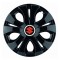 Set 4 Capace Roti Top Negru R15, Compatibil Cu Suzuki