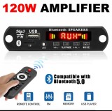 Modul mp3 cu slot pentru sd card usb radio fm bluetooth 2x60w=65 lei