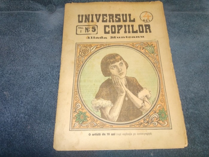 REVISTA UNIVERSUL COPIILOR NR 5 1925