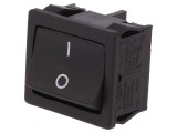 &Icirc;ntrerupător Basculant DPST ON-OFF 12A/250V Negru IP40