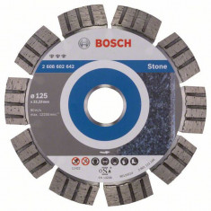 Disc diamantat Best for Stone Bosch 125x22.23x2.2x12mm