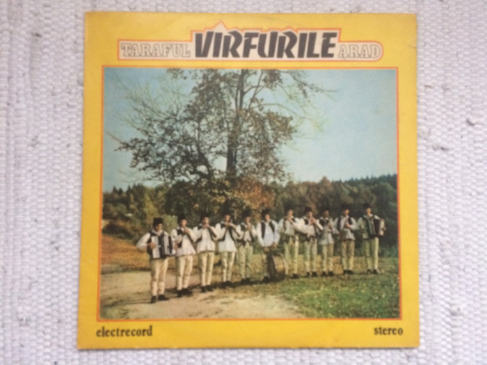 TARAFUL VARFURILE VIRFURILE Arad album disc vinyl lp muzica populara folclor VG