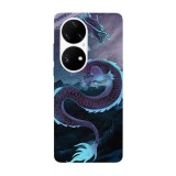 Husa compatibila cu Huawei P50 Pro model Mythic Dragon, Silicon, TPU, Viceversa