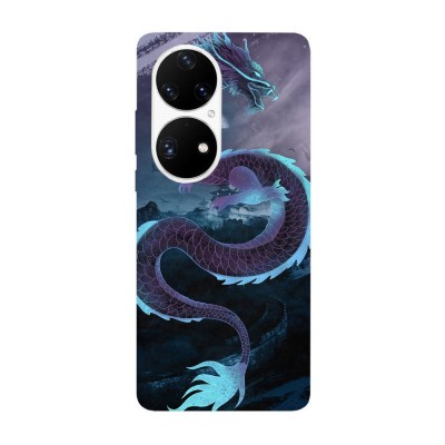 Husa compatibila cu Huawei Nova 9 model Mythic Dragon, Silicon, TPU, Viceversa foto