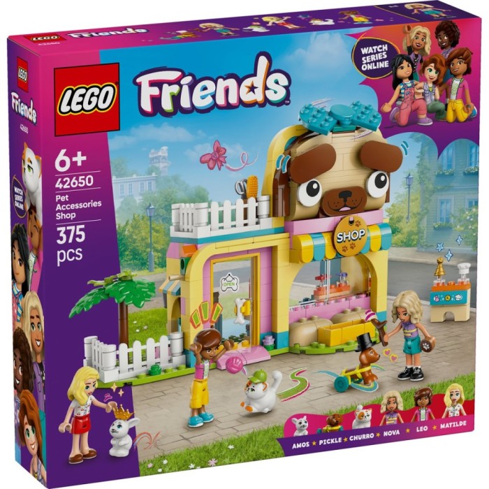 Lego friends magazin de accesorii pentru animale de companie 42650