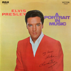 VINIL Elvis Presley ‎– A Portrait In Music (G+ )
