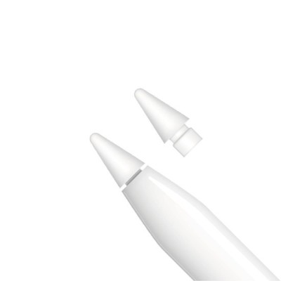 Varf compatibil cu Apple Pencil 1/2 - Fixed (FIXPET-WH) - White foto