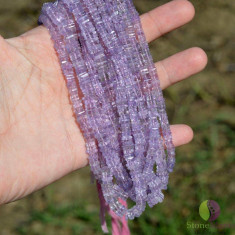 Sirag ametist lavanda patratele 5-6mm 40cm