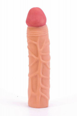 Extensie/Manson Penis Pleasure X-tender, Natural, + 2.5 cm foto