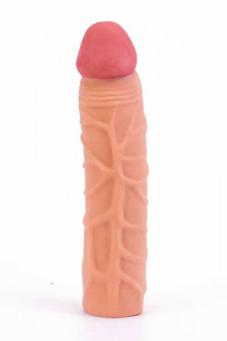 Extensie/Manson Penis Pleasure X-tender, Natural, + 2.5 cm