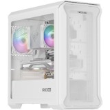 Carcasa GENESIS IRID 503 ARGB LT MATX WH