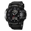 Ceas Sport Barbatesc SKMEI 2222 , Analog-Digital, Dual Time, Cronometru, Alarma, Rezistent la Apa 50m, Design Robust