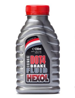 Lichid de frana DOT4 Hexol 230ml foto