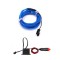 Banda neon auto, flexibila, 12V, 2m, albastru