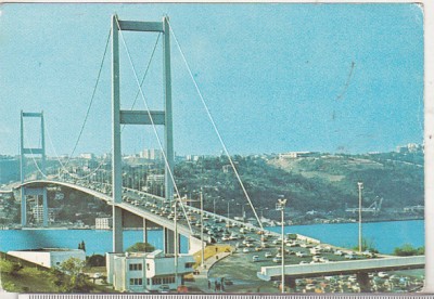 bnk cp Poduri - Turcia - Podul peste Bosfor - necirculata foto