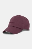 New Balance sapca culoarea violet, neted, LAH51010FDP