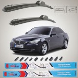 Cumpara ieftin Ștergătoare BMW Seria 5 E60 Sedan (2007&ndash;2010) | Set Față &ndash; TeamCar&reg;