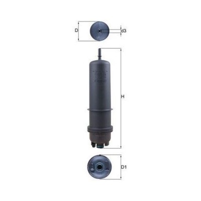 Mahle filtru combustibil foto