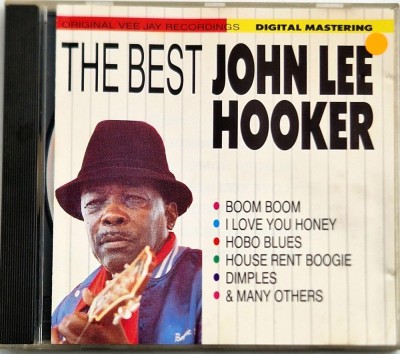 John Lee Hooker &amp;lrm;&amp;ndash; The Best... John Lee Hooker NM / NM cd muzica blues Sound Olanda 1990 foto
