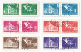 Romania, LP IV.28, Porto duble, Palatul PTT, POSTA ROMANA, filigran RPR, oblit., Stampilat