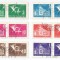 Romania, LP IV.28, Porto duble, Palatul PTT, POSTA ROMANA, filigran RPR, oblit.