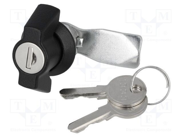 &Icirc;nchizătoare aluminiu zinc 18mm negru RST ROZTOCZE